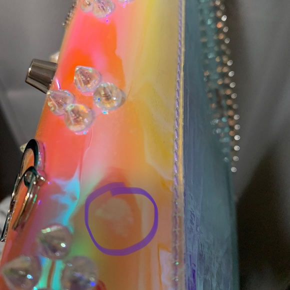 Christian Louboutin Loubisky Clutch NWT - Picture 8 of 8